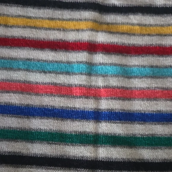 Talbots Striped Multicolor Sweater - Picture 5 of 7